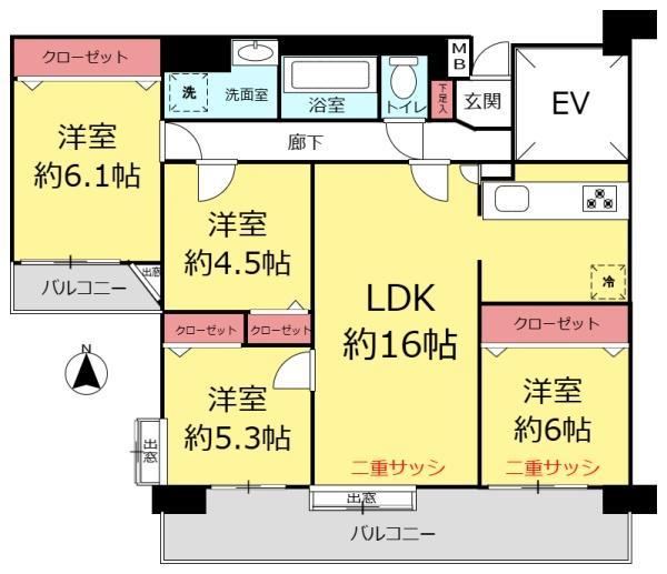 4LDK apartment in Tsurugashima, Saitama - Photo 1