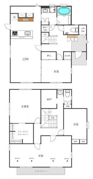 4LDK+S house in Utsunomiya, Tochigi - Photo 1