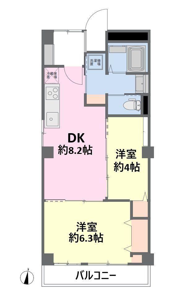 2DK apartment in Katsushika Ward, Tokyo - Photo 1