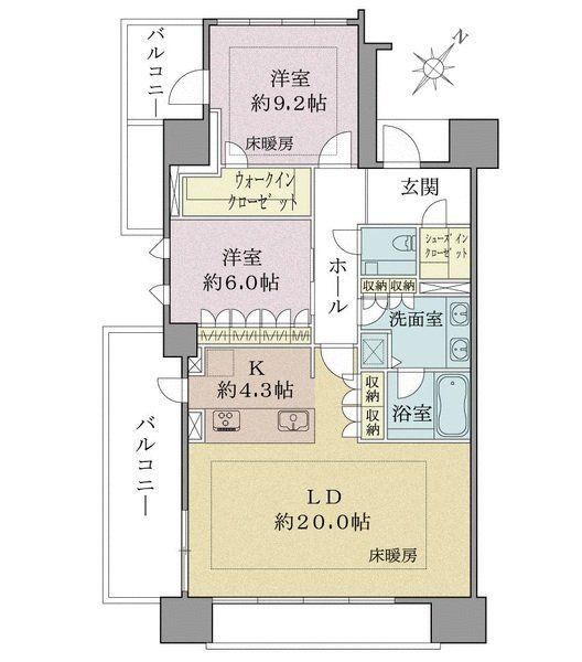 2LDK apartment in Miyakojima Ward, Osaka - Photo 1