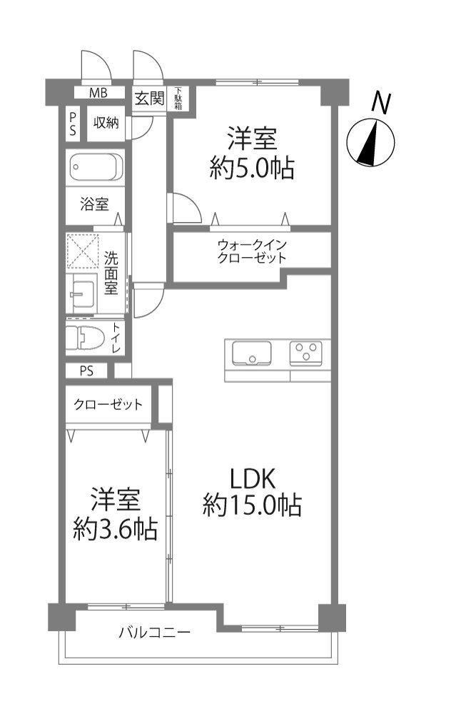 2LDK apartment in Setagaya Ward, Tokyo - Photo 1