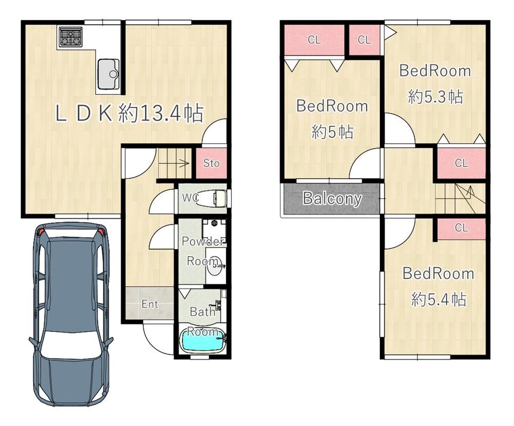 3LDK house in Amagasaki, Hyogo - Photo 1