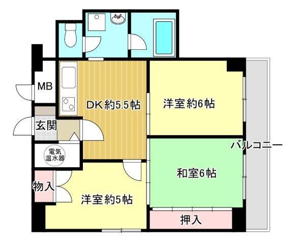 3DK apartment in Chuo Ward, Niigata - Photo 1