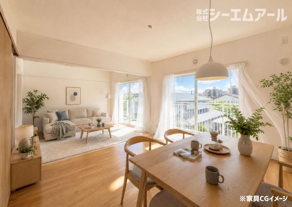 2LDK+S apartment in Chuo Ward, Fukuoka - Photo 1