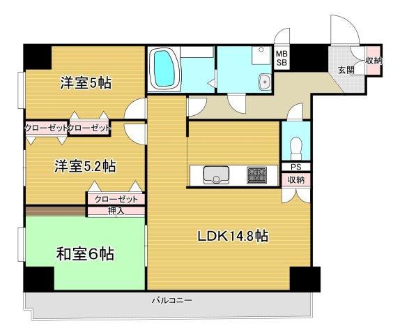 3LDK apartment in Chuo Ward, Niigata - Photo 1