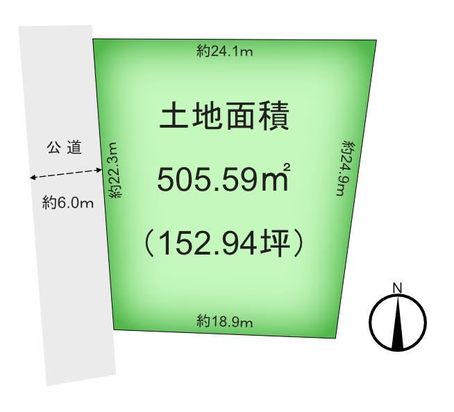 506 m² land in Narashino, Chiba - Photo 1