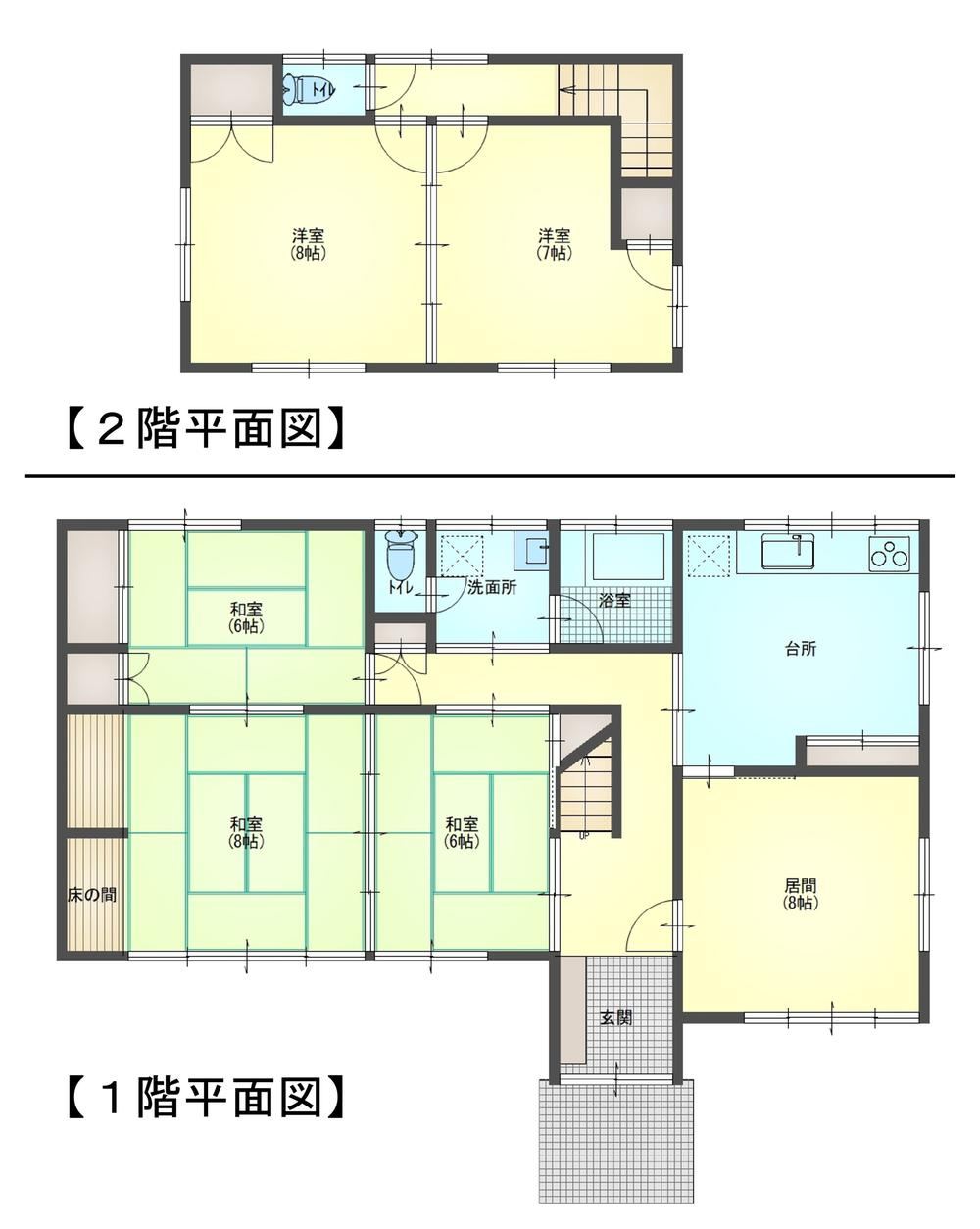 6DK house in Fukushima, Fukushima - Photo 1
