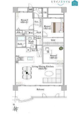 3LDK apartment in Toyota, Aichi - Photo 1