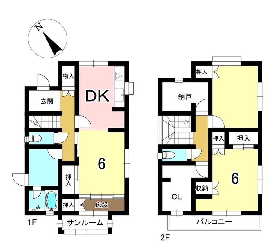 2LDK house in Inuyama, Aichi - Photo 1