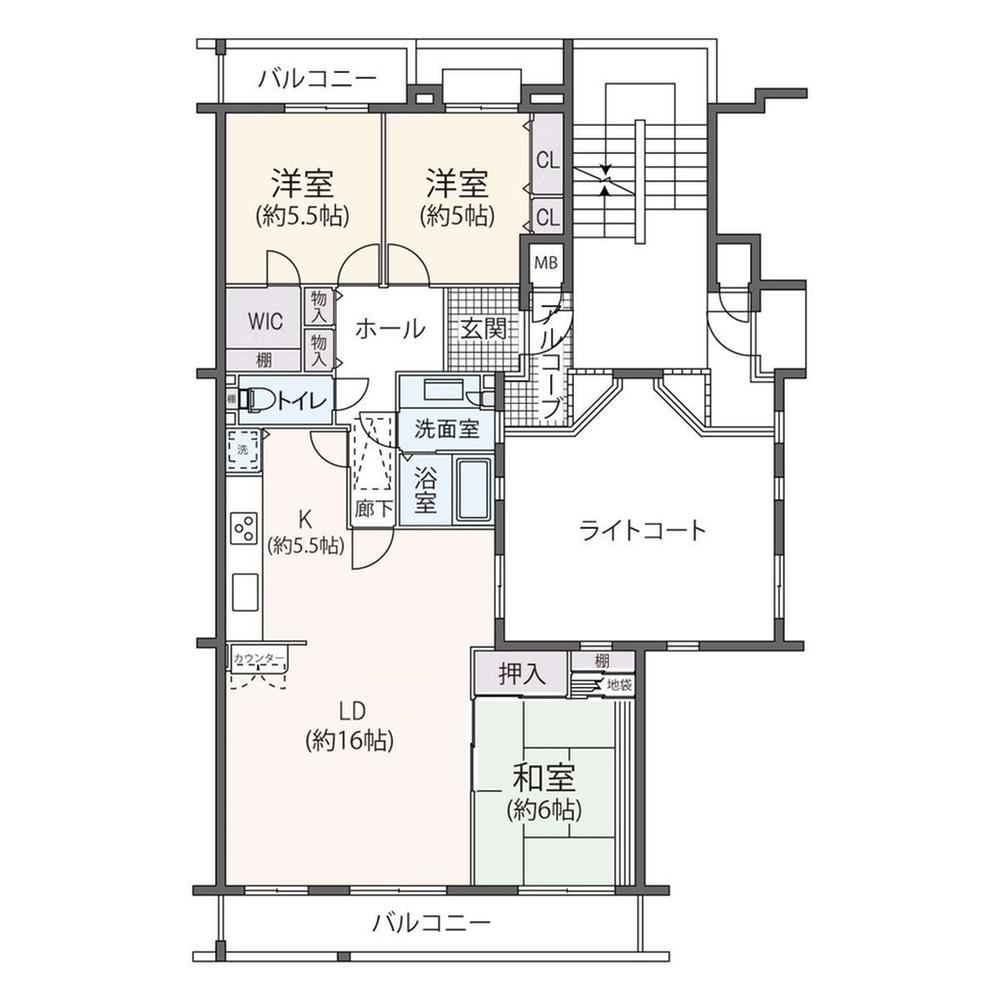 3LDK apartment in Atsugi, Kanagawa - Photo 1