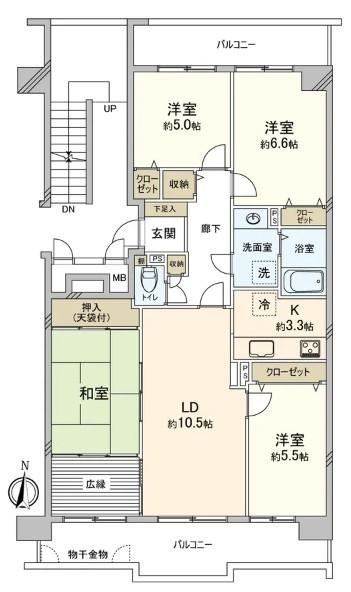4LDK apartment in Anjo, Aichi - Photo 1