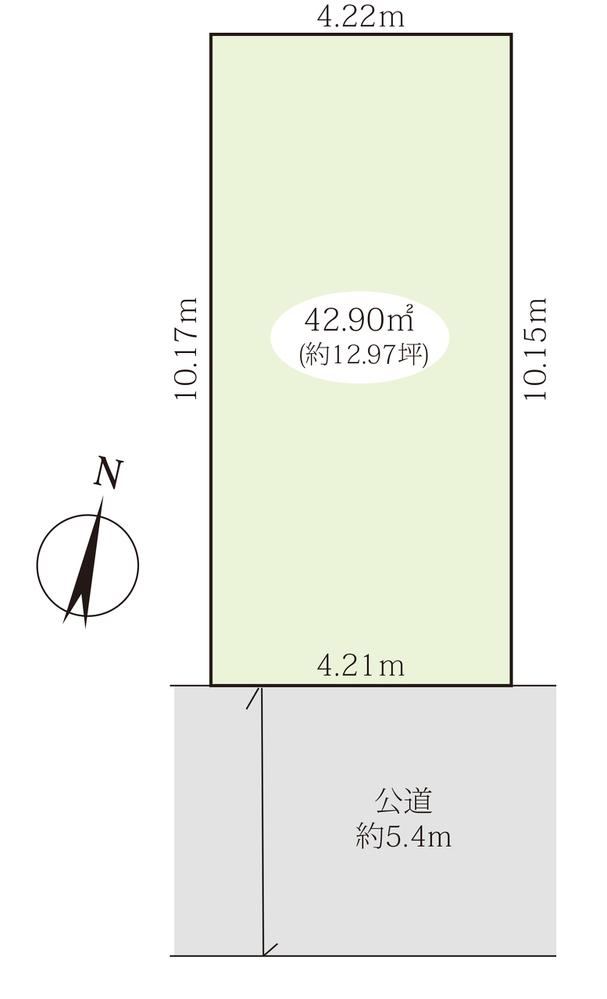 43 m² land in Katsushika Ward, Tokyo - Photo 1