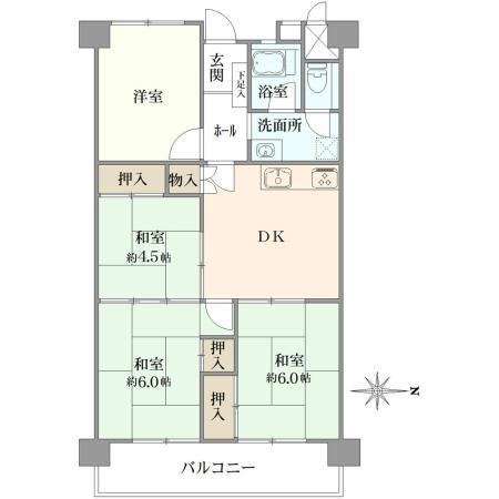 4DK apartment in Edogawa Ward, Tokyo - Photo 1