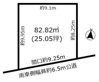 83 m² land in Tempaku Ward, Nagoya, Aichi - Photo 1
