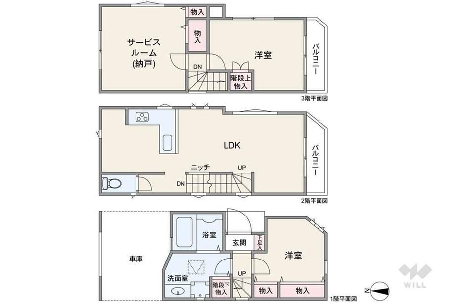 2LDK+S house in Adachi Ward, Tokyo - Photo 1