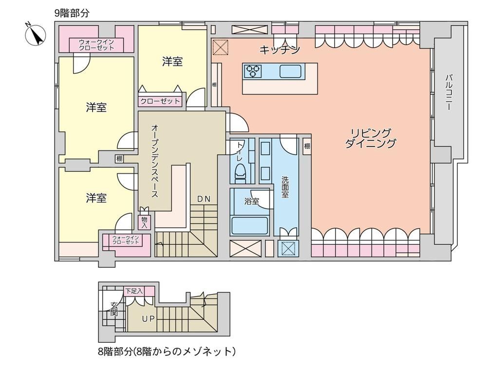 3LDK apartment in Setagaya Ward, Tokyo - Photo 1
