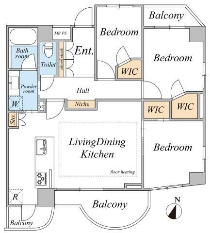 3LDK apartment in Adachi Ward, Tokyo - Photo 1