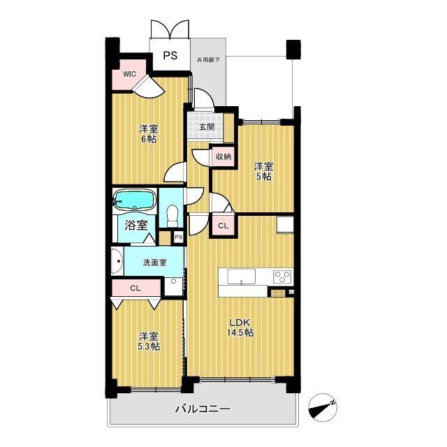 3LDK apartment in Hirakata, Osaka - Photo 1