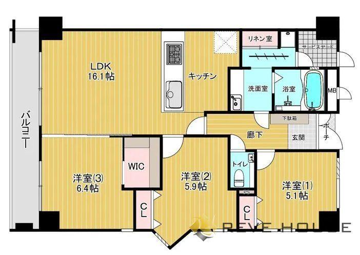 3LDK apartment in Chuo Ward, Fukuoka - Photo 1