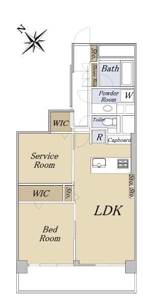 1LDK+S apartment in Shinjuku Ward, Tokyo - Photo 1