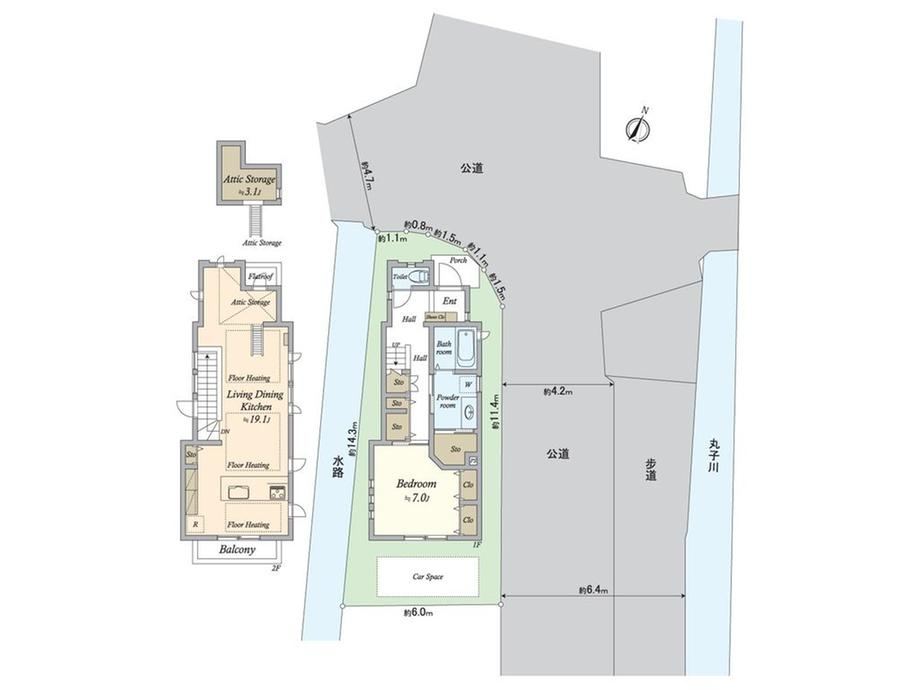 1LDK house in Ota Ward, Tokyo - Photo 1