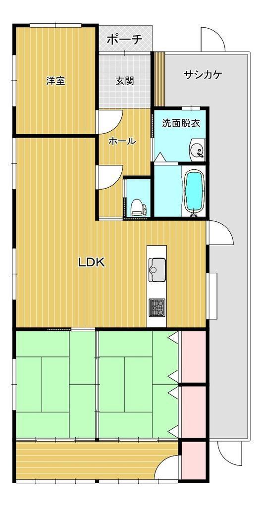 3LDK house in Sanyoonoda, Yamaguchi - Photo 1