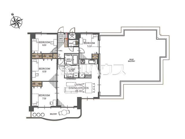 4LDK apartment in Naha, Okinawa - Photo 1
