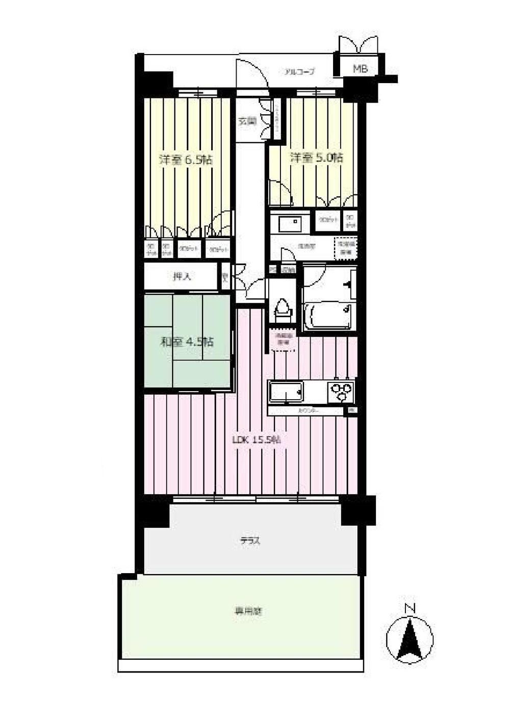 3LDK apartment in Saiwai Ward, Kawasaki, Kanagawa - Photo 1