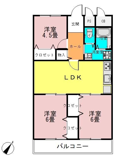 3LDK apartment in Izumi, Osaka - Photo 1