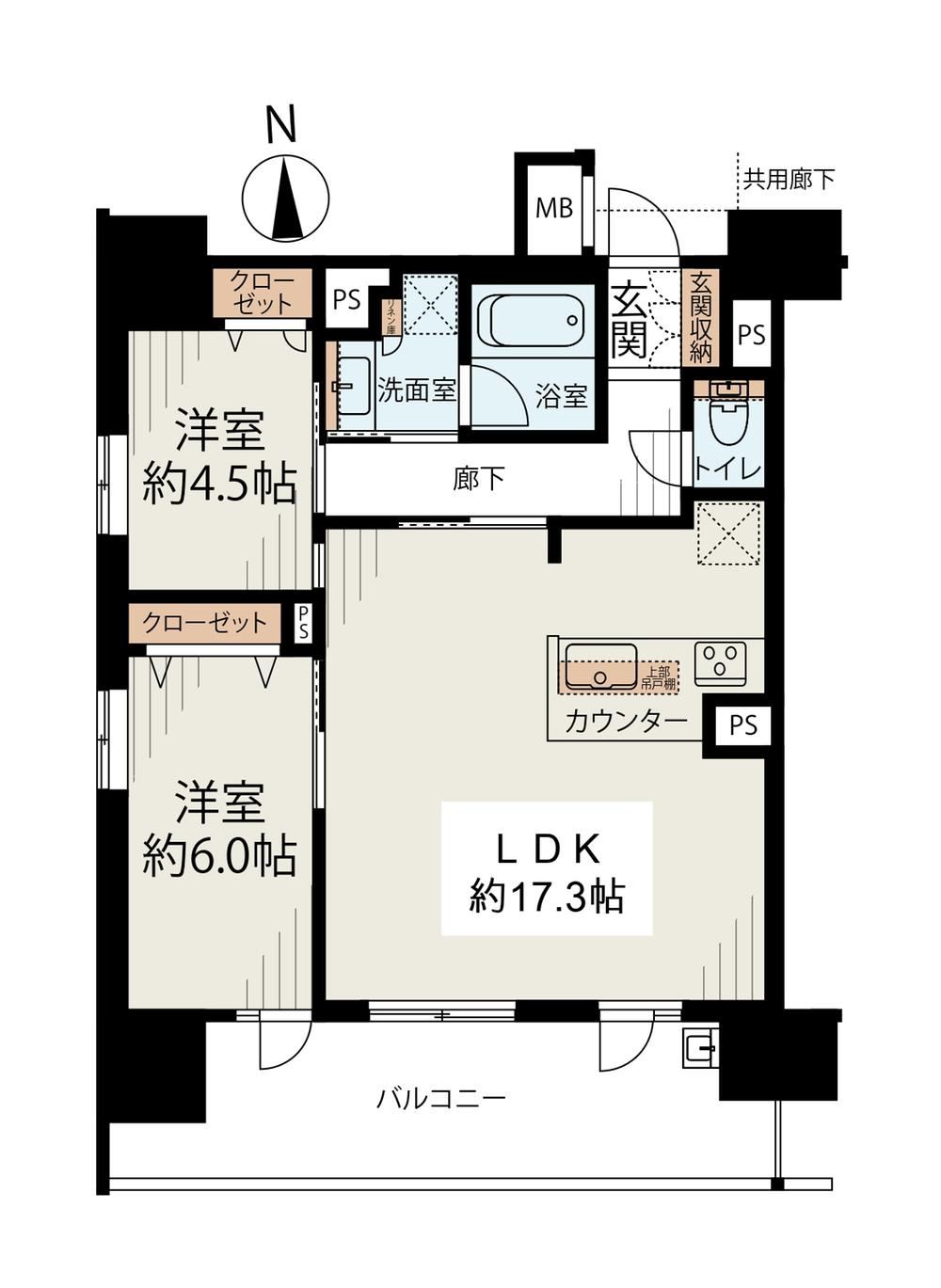 2LDK apartment in Kita Ward, Nagoya, Aichi - Photo 1