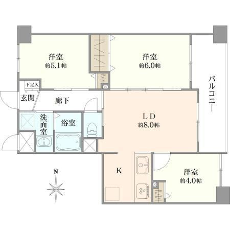 3LDK apartment in Adachi Ward, Tokyo - Photo 1