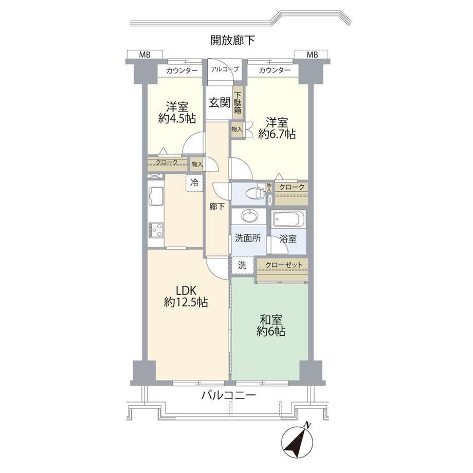 3LDK apartment in Niiza, Saitama - Photo 1