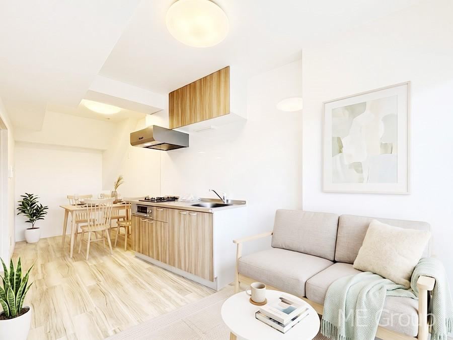2LDK apartment in Wako, Saitama - Photo 1
