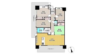 4LDK apartment in Asakura