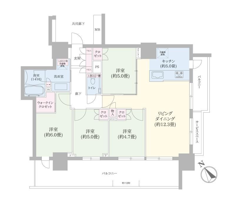 4LDK apartment in Toshima Ward, Tokyo - Photo 1