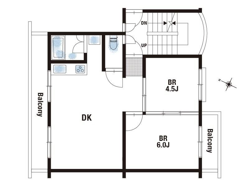 2DK apartment in Hannan, Osaka - Photo 1