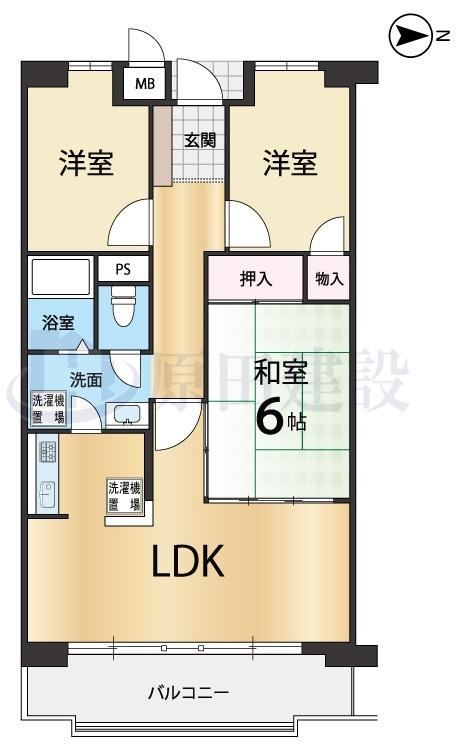 3LDK apartment in Yamatokoriyama, Nara - Photo 1