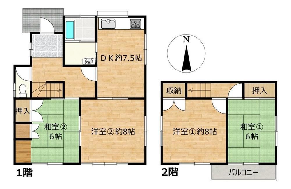 4DK house in Toyohashi, Aichi - Photo 1