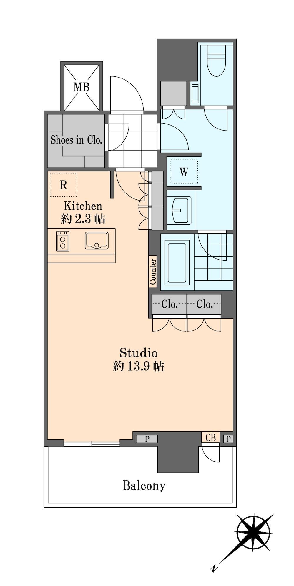 1DK apartment in Naka Ward, Yokohama, Kanagawa - Photo 1