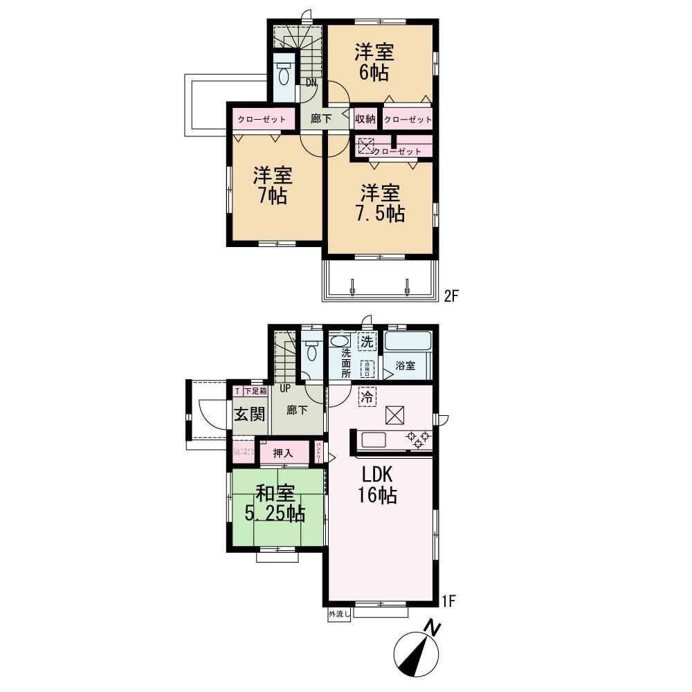 4LDK house in Ageo, Saitama - Photo 1