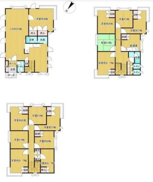 14LDK house in Kita Ward, Sapporo, Hokkaido - Photo 1
