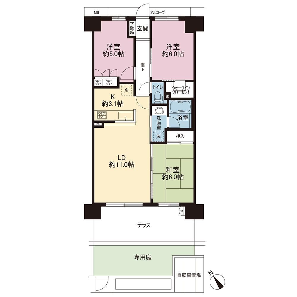 3LDK apartment in Fujisawa, Kanagawa - Photo 1