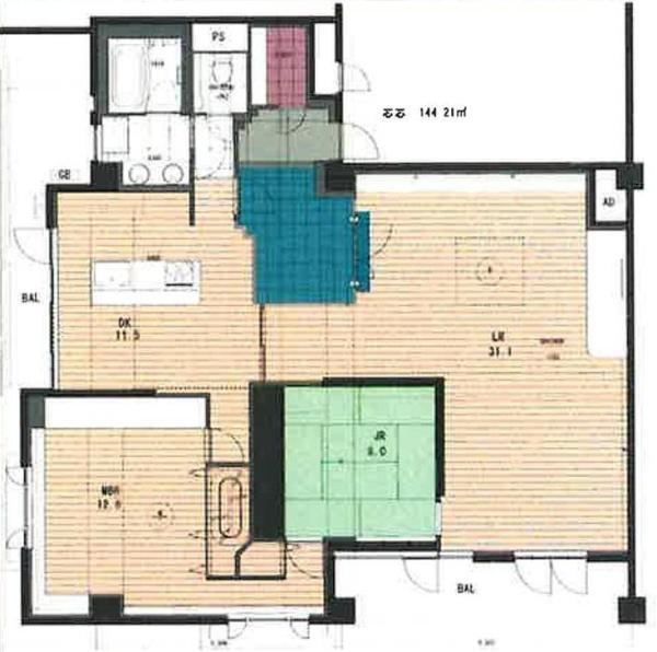 3LDK apartment in Sakai Ward, Sakai, Osaka - Photo 1