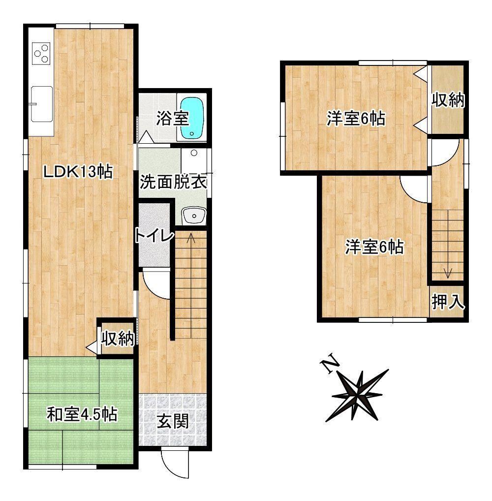 3LDK house in Asakita Ward, Hiroshima - Photo 1
