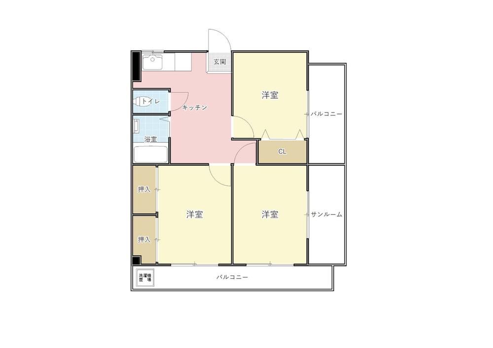 3DK apartment in Itabashi Ward, Tokyo - Photo 1