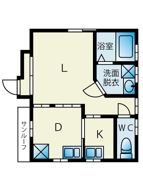1K house in Aoi Ward, Shizuoka - Photo 1