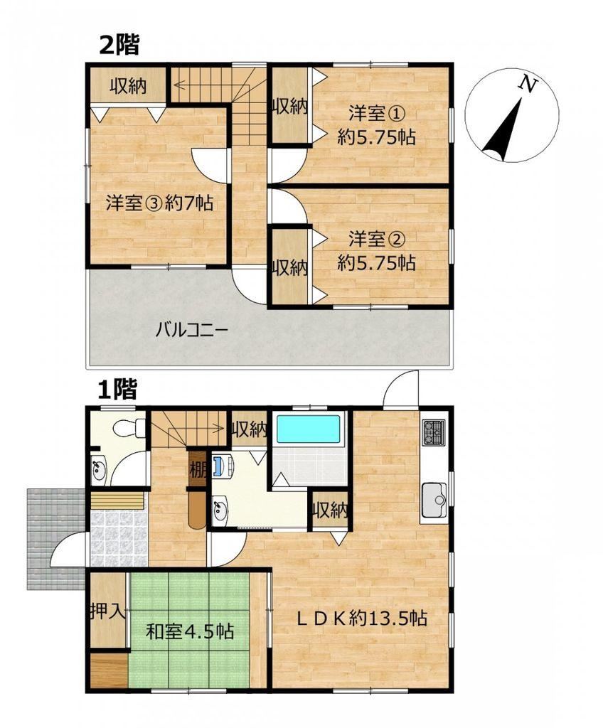 4LDK house in Toyokawa, Aichi - Photo 1