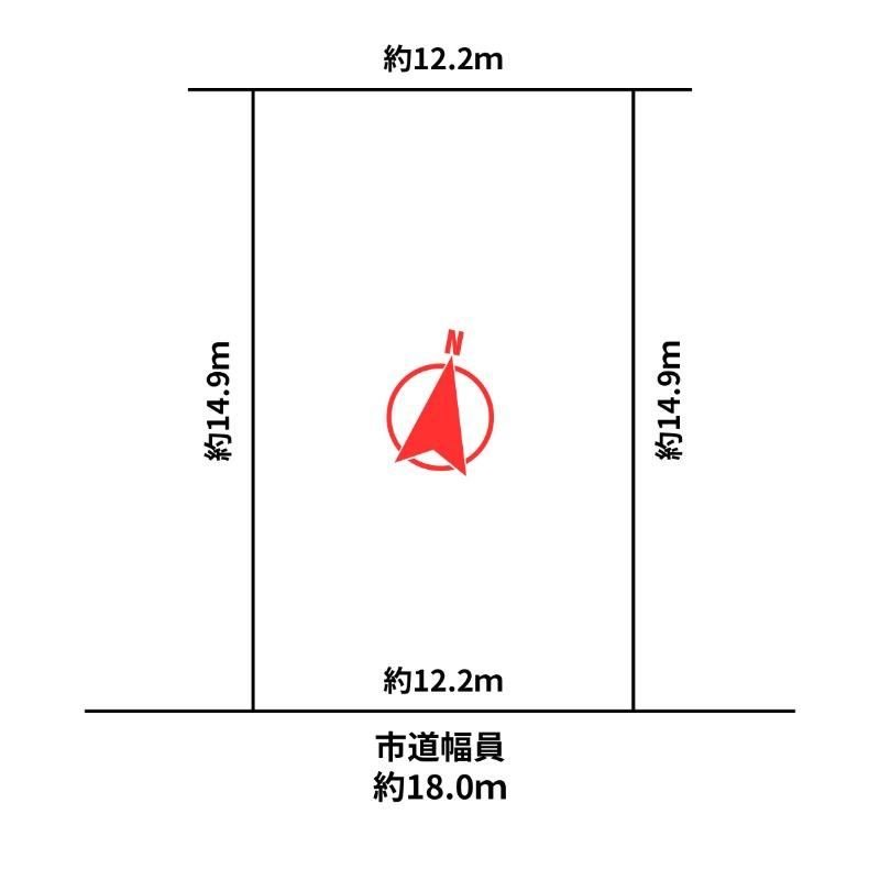 182 m² land in Nishi Ward, Sapporo, Hokkaido - Photo 1