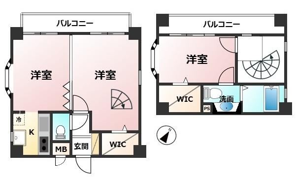 3K apartment in Chuo Ward, Fukuoka - Photo 1