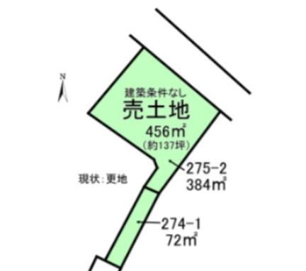 456 m² land in Takasaki, Gunma - Photo 1